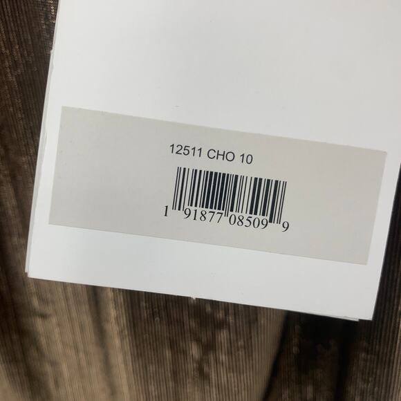 MAC DUGGAL Dress Size 10 Evening Gown Chocolate Bronze NEW Mini Rhinestone Collr - Picture 4 of 7